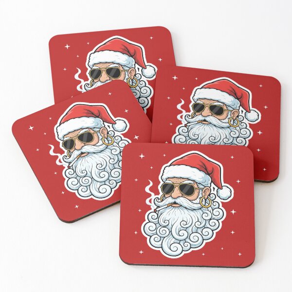 Item preview, Funky Cool Santa With Swag Beard designed and sold by T7xDesigns.