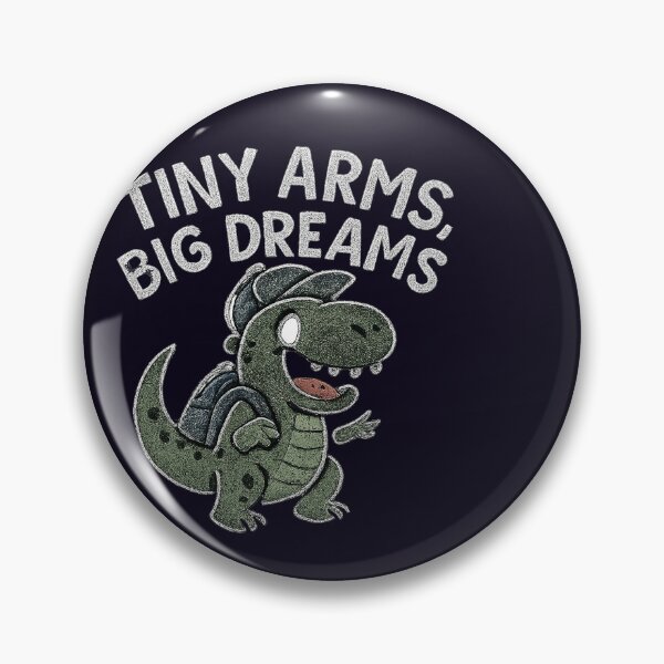 Item preview, 1tiny arms big dreams 00 days of school trex textured art vector designed and sold by  Mudikeys.