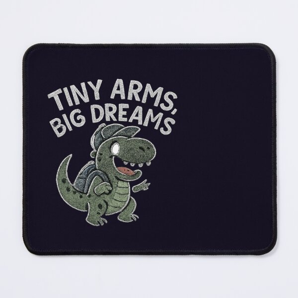 Item preview, 1tiny arms big dreams 00 days of school trex textured art vector designed and sold by Mudikeys.