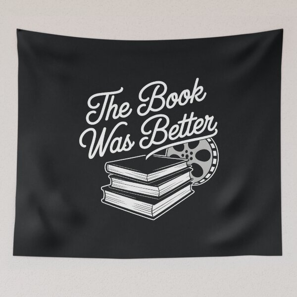 Item preview, Book Was Better Classic designed and sold by SignumShop.