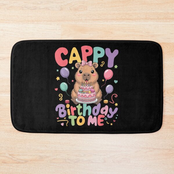 Item preview, Cappy Birthday to Me Cute Capy Capybara Birthday Girls Kids Art for Men Women Kids , Capybara Gift Lover  designed and sold by DZIRI NAJAT.