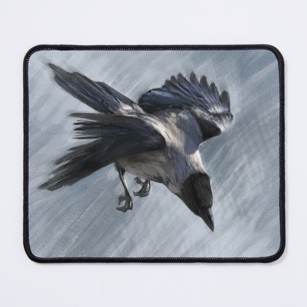 Item preview, Flying Hooded Crow designed and sold by GaiaSorrentino.