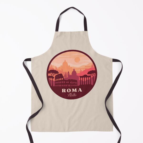 Item preview, Roma Italy Travel Badge Colosseum St Peters Basilica and Roman Ruins designed and sold by InvestingRoad.