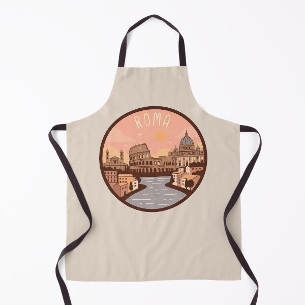 Item preview, Roma Italy Travel Badge Colosseum St Peters Basilica and Roman Ruins designed and sold by InvestingRoad.