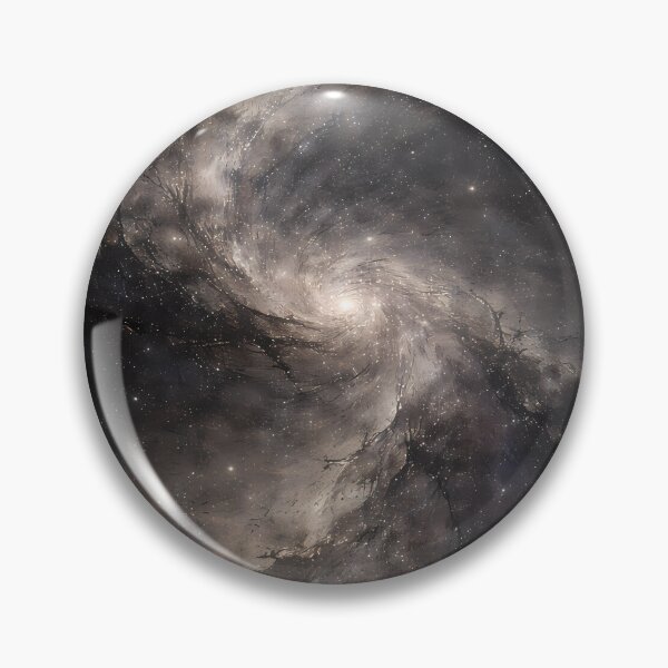 Item preview, Cosmic Decay in Muted Hues | Abstract Space Art designed and sold by UniqueArts23.