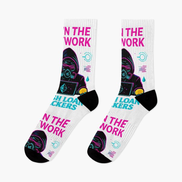 Item preview, Own The Network - Flash Loan Hackers - Neon Grid Operative - Ethereum Techwear designed and sold by BitCrop.