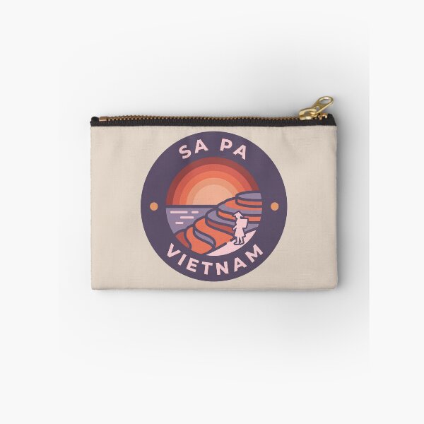 Item preview, Sa Pa Vietnam Travel Badge, Rice Fields Terraces and Fansipan Mountain Cable Car designed and sold by InvestingRoad.