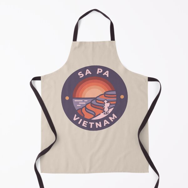 Item preview, Sa Pa Vietnam Travel Badge, Rice Fields Terraces and Fansipan Mountain Cable Car designed and sold by InvestingRoad.