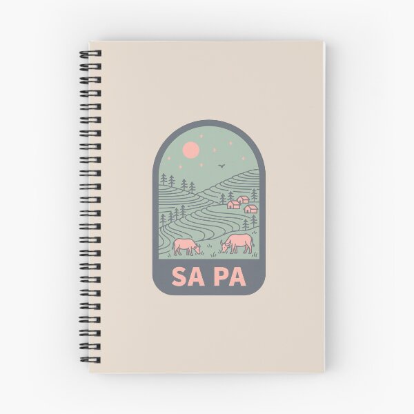 Item preview, Sa Pa Vietnam Travel Badge, Rice Fields Terraces and Fansipan Mountain Cable Car designed and sold by InvestingRoad.