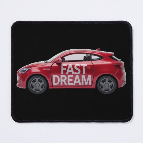 Item preview, FAST DREAM – Modern Toy Car with Custom Text designed and sold by GraphGUY.