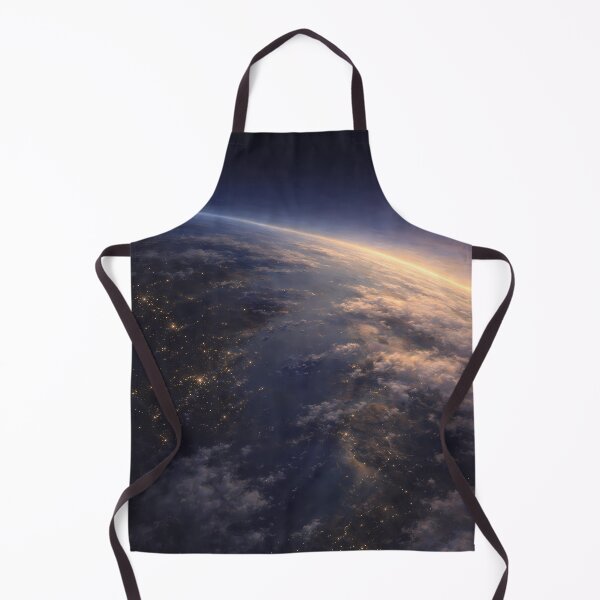 Item preview, Earth at Dawn from Above | Planetary Space Art designed and sold by UniqueArts23.