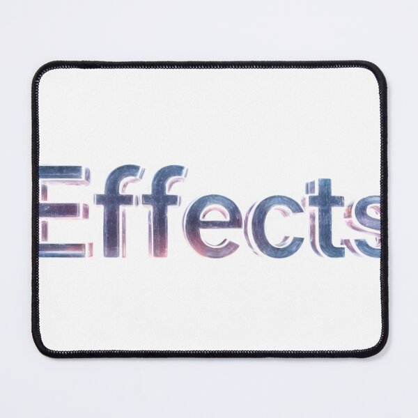 Item preview, Glossy 3D glass text reading Effects on a deep black background designed and sold by Creative88Art.