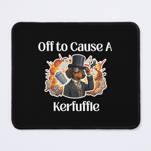 Item preview, Off to Cause A Kerfuffle Dachshund designed and sold by designsbyaneta.