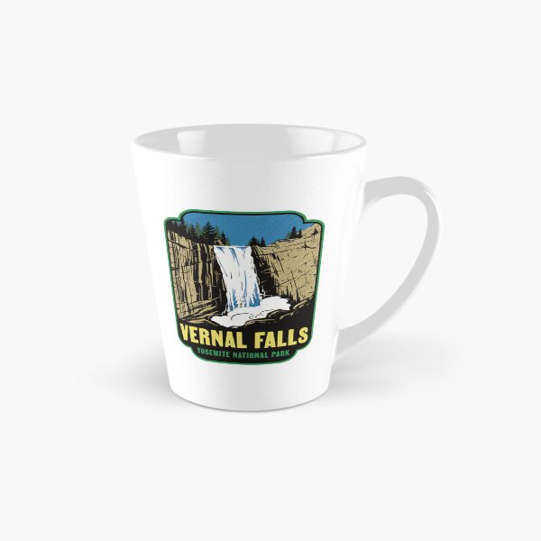 Item preview, Vernal Falls Yosemite National Park California Retro designed and sold by HalpinDesign.