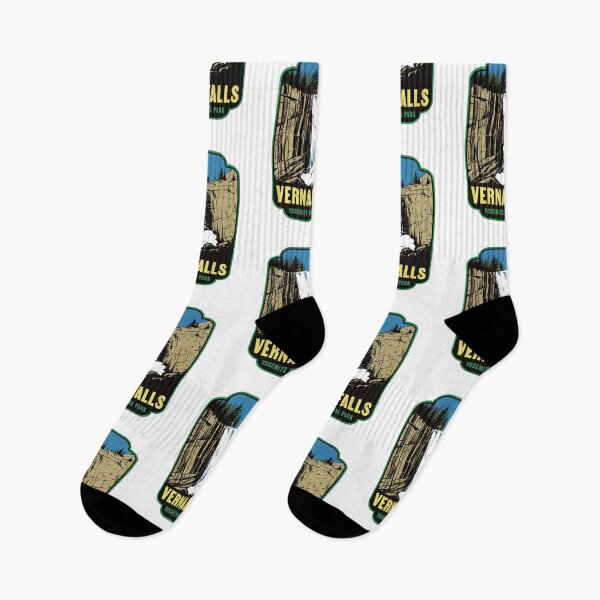 Item preview, Vernal Falls Yosemite National Park California Retro designed and sold by HalpinDesign.