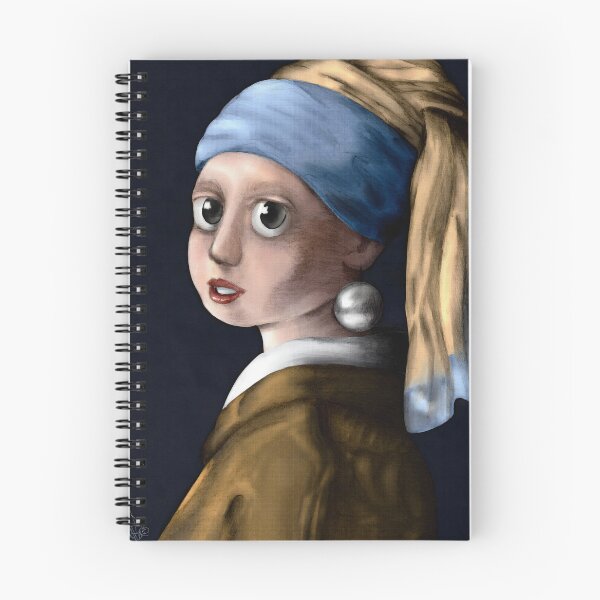 Item preview, Cartoon Girl with a Pearl Earring designed and sold by OliveDesings.