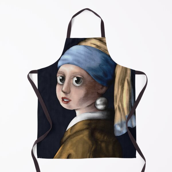 Item preview, Cartoon Girl with a Pearl Earring designed and sold by OliveDesings.