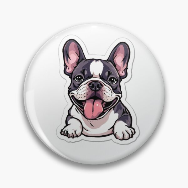 Item preview, Cute Happy French Bulldog Puppy Cartoon designed and sold by claudialos.
