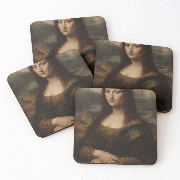 Item preview, Graceful Woman in Renaissance Attire | Classical Portrait Art designed and sold by UniqueArts23.