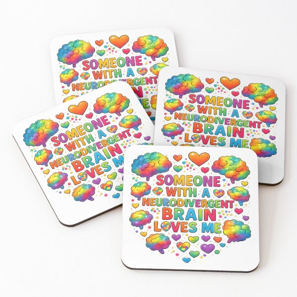 Item preview, Someone With a Neurodiverse Brain Loves Me designed and sold by MomParentADHD.