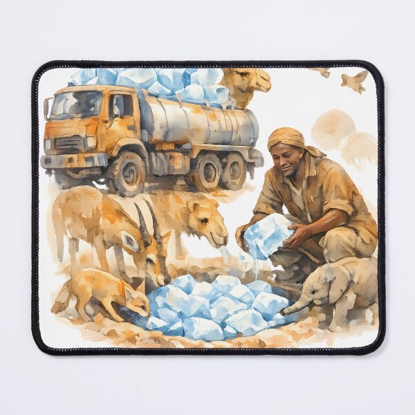 Item preview, Ice of Hope – Compassion in the Desert designed and sold by HOUSE OF TIST.