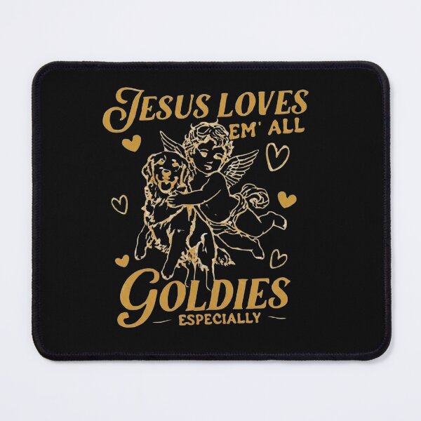 Item preview, Jesus Loves Em' All Goldies Especially Black designed and sold by HollyHalls.