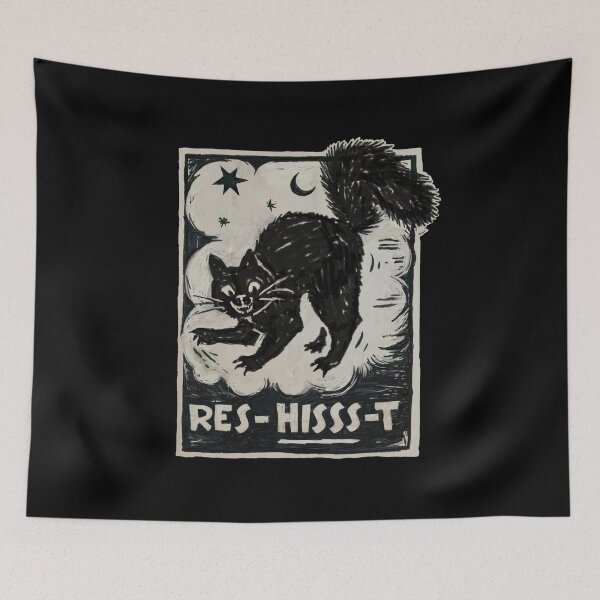 Item preview, Res-hisss-t Cats for the Resistance designed and sold by lauragraves.