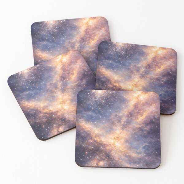 Item preview, Radiant Galaxy in Luminous Hues | Vibrant Cosmic Art designed and sold by UniqueArts23.