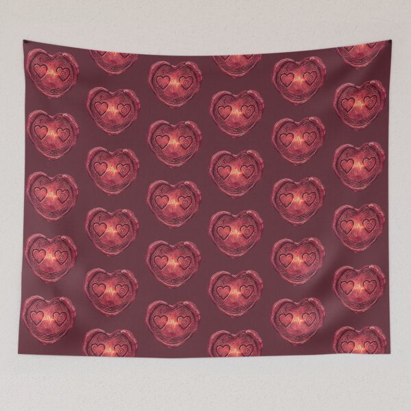Item preview, The Entangled Heart: A Dual-Heart Celestial Seal - Vesica Piscis designed and sold by CleverCulture.