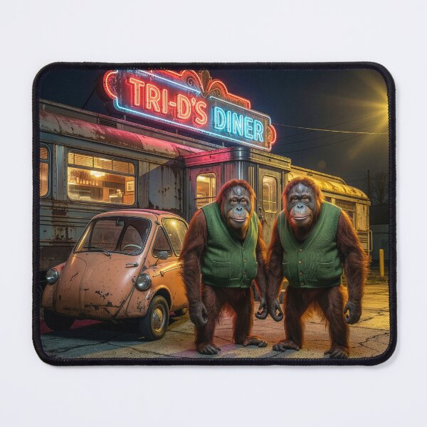 Item preview, Orangutans Come in for Some Bananas Foster designed and sold by Tridentulus.