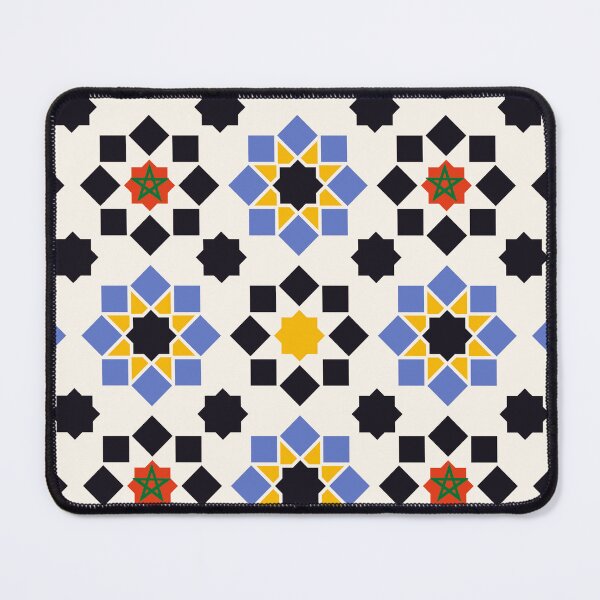 Item preview, Moroccan Geometric Pattern Tile Art designed and sold by EliteWear212.