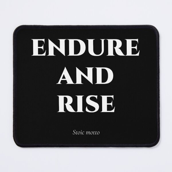 Item preview, Endure And Rise — Stoic Silence designed and sold by BrushRushX.
