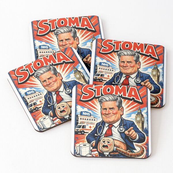 Item preview, Funny Keir Stoma Political Parody Graphic designed and sold by UrbanKangaroo.