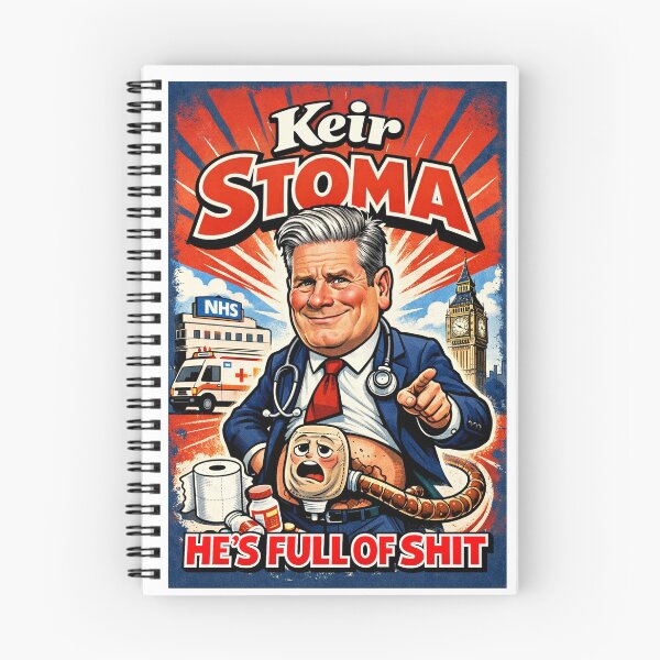 Item preview, Funny Keir Stoma Political Parody Graphic designed and sold by UrbanKangaroo.