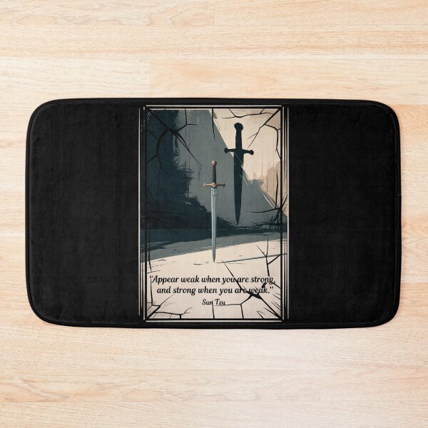 Item preview, Appear Weak, Be Strong (Sun Tzu) Sword Poster designed and sold by Enea Kelo.