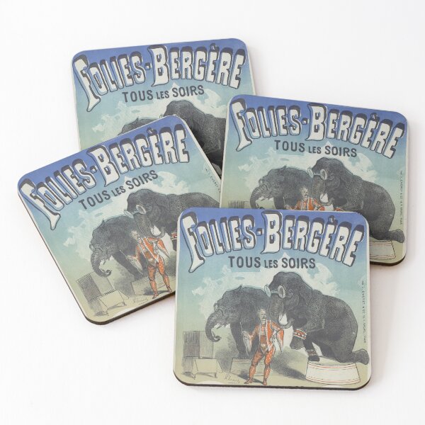 Item preview, Elephant Show Advertisement Poster (1879) designed and sold by 19th Century in Color.