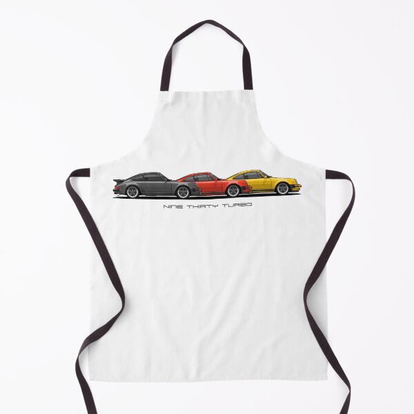 Item preview, Three 930 turbo retro German Flag colors Illustration designed and sold by blackdogshop.