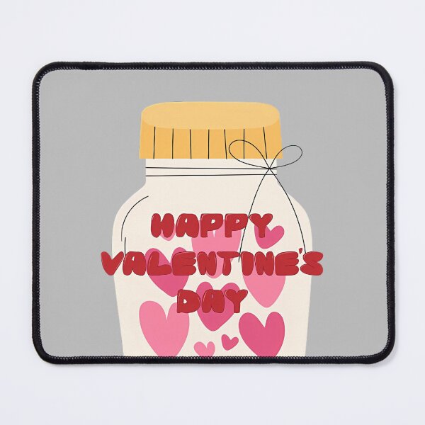 Item preview, Sweet Love Jar Hearts Valentine’s Day Typography Art designed and sold by PhantomArtStore.