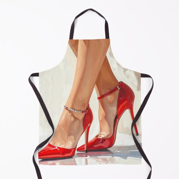 Item preview, On high heels, red high heels designed and sold by LiskoDesign.