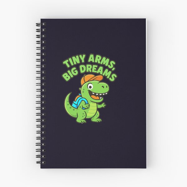 Item preview, 1tiny arms big dreams 00 days of school trex textured art vector designed and sold by  Mudikeys.