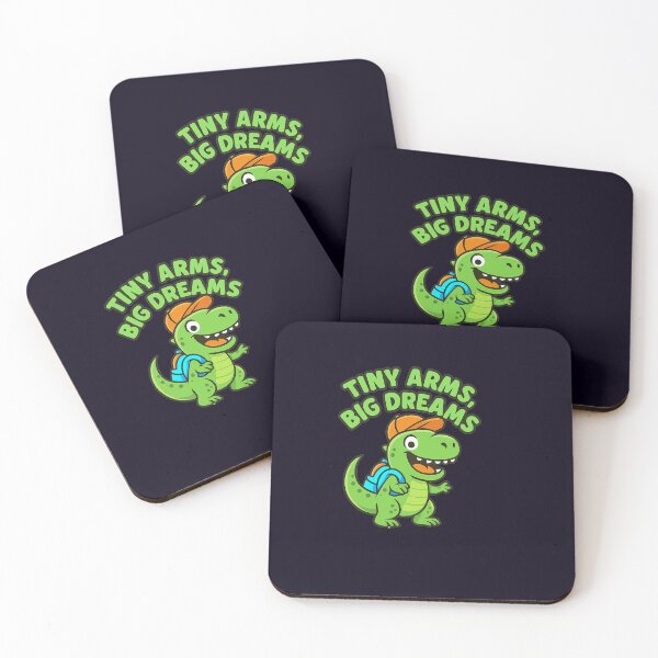 Item preview, 1tiny arms big dreams 00 days of school trex textured art vector designed and sold by  Mudikeys.