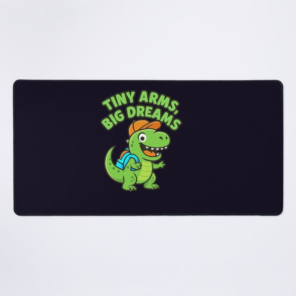 Item preview, 1tiny arms big dreams 00 days of school trex textured art vector designed and sold by  Mudikeys.