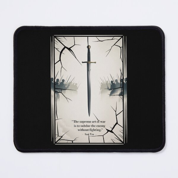 Item preview, Subdue Without Fighting (Sun Tzu) Sword & Army Poster designed and sold by Enea Kelo.