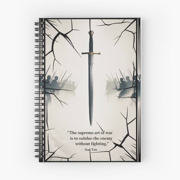 Item preview, Subdue Without Fighting (Sun Tzu) Sword & Army Poster designed and sold by Enea Kelo.