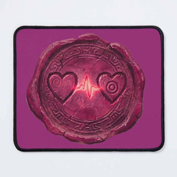 Item preview, The Entangled Heart: A Dual-Heart Celestial Seal - Vesica Piscis designed and sold by CleverCulture.