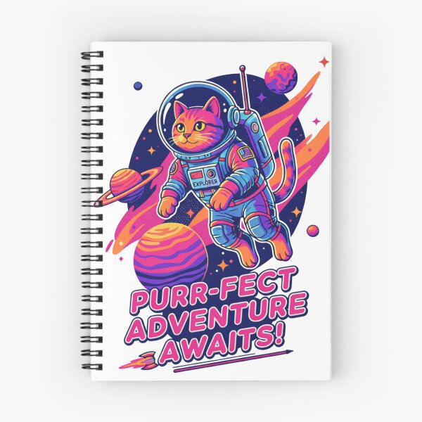 Item preview, Purr-fect Adventure Awaits – Astronaut Cat in Space designed and sold by Rafcioo.