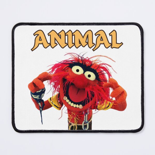 Item preview, Animal - The Muppets Show - red, freaky rock drummer! designed and sold by TheRubberOnion.