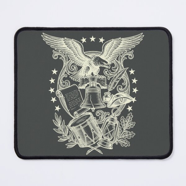 Item preview, Vintage USA Night - Cream on Dark 250th Anniversary designed and sold by DigitalGlade.