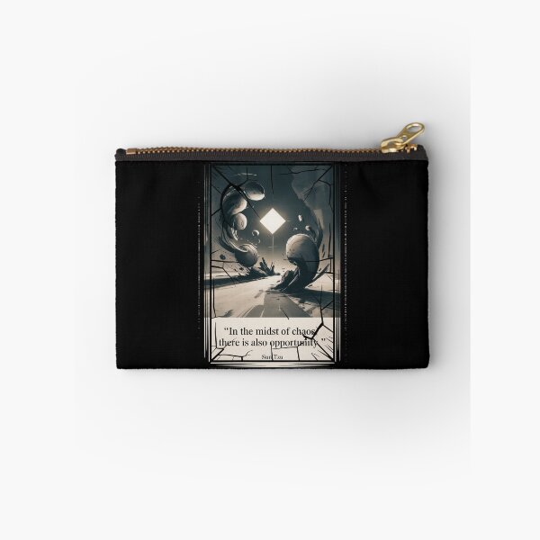 Item preview, In the Midst of Chaos (Sun Tzu) Abstract Poster designed and sold by Enea Kelo.