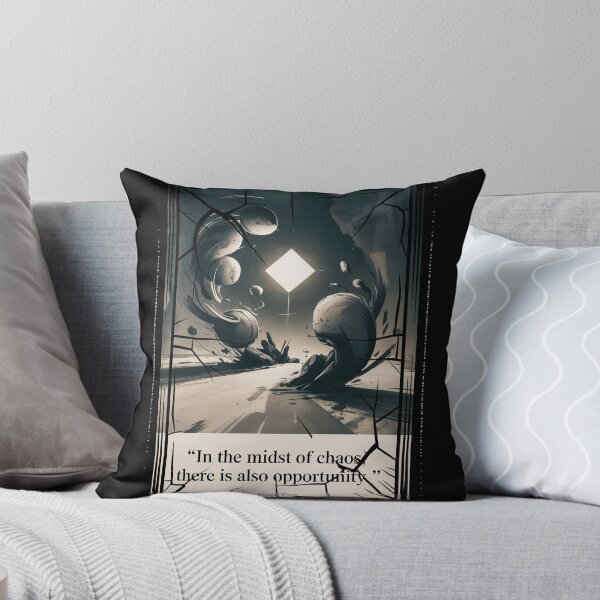 Item preview, In the Midst of Chaos (Sun Tzu) Abstract Poster designed and sold by Enea Kelo.